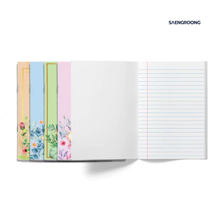 [ยกโหล] Saengroong สมุดนักเรียน ชื่อชั้นวิชา สพฐ 12เล่ม/โหล