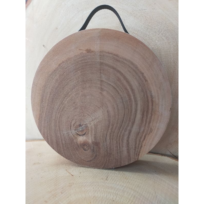 เขียงดี ราคาประหยัด เขียงไม้มะขามและไม้หยี(เค็ง)แช่น้ำเกลือ ขนาด 12 - 18 นิ้ว (แถมฟรีหูจับ)🇹🇭 - รูปที่ 5