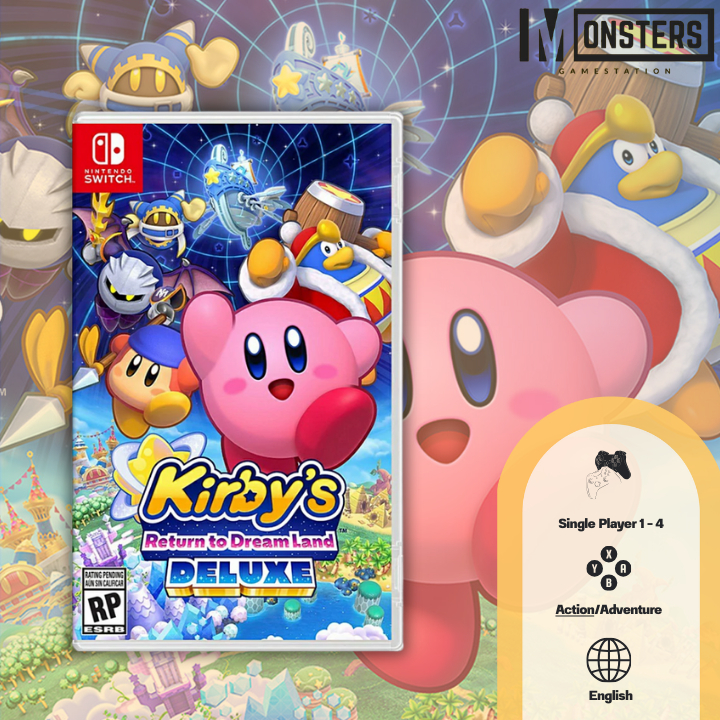 [Nintendo Switch] Kirby’s Return to Dream Land Deluxe [มือ1] (สินค้าพร้อมส่ง)