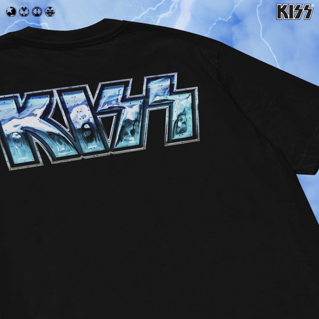 Power 7 Shop เสื้อยืดวง คิส ลิขสิทธ์แท้ KISS T-SHIRTS (MX-257) ราคา ถูกที่สุด ดีลบีเคเค แกลเลอรีภาพที่ 5