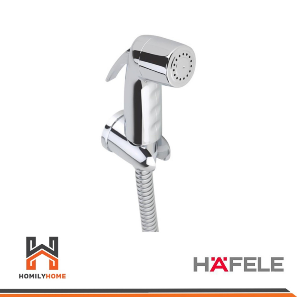 HAFELE ชุดสายฉีดชำระ รุ่น 495.95.004 สีโครม สายฉีดชำระครบชุด