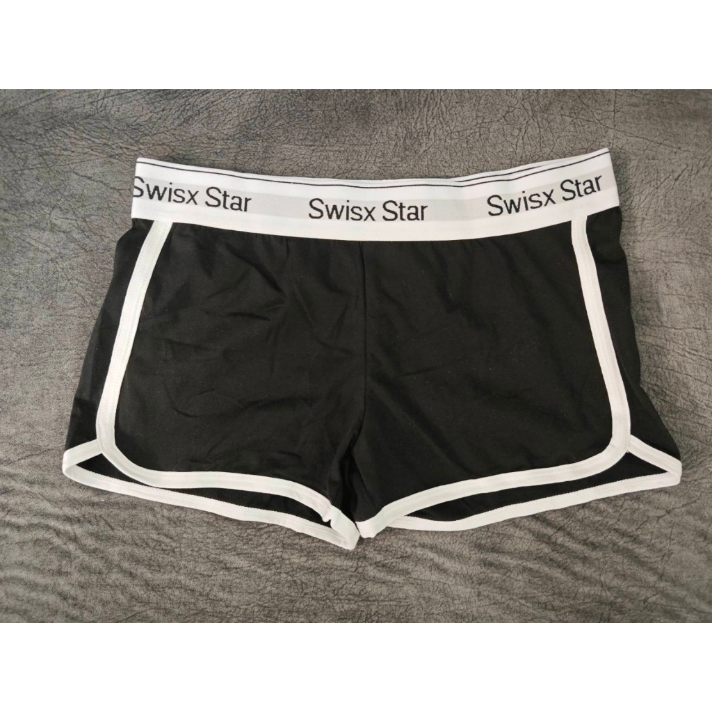 กางเกงขาสั้นผู้หญิง Swisx Star ของแท้100% ผ้าคอตตตอ้น100%ซ้บเหงื่อดีมาก โชว์ขอบสวยเท่ใส่สบาย