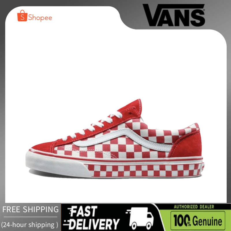 🔥ของแท้100%🔥Vans Style 36 รองเท้า ลายตาราง Unisex ใส่ได้ทั้ง หญิง รองเท้าผ้าใบ รองเท้าลําลอง