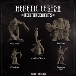 Heretic Legion : Collection : Miniature Resin โมเดลบอร์ดเกม …