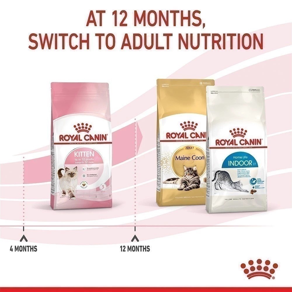 ((4kg)) Royal Canin Kitten 4kg อาหารเม็ดลูกแมว อายุ 4-12 เดือน ขนาด 4 กก - รูปที่ 5