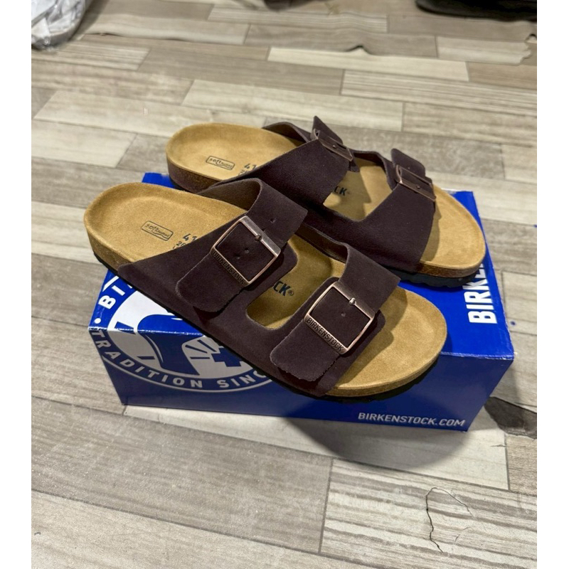 🛒🚩จัดโปร!! รองเท้าแตะสวม หนังกลับ  ผู้ชาย BIRKEN_ ไบเคนสต็อค [เกรด Hi end 1.1]พร้อมกล่อง sz.💕(36-