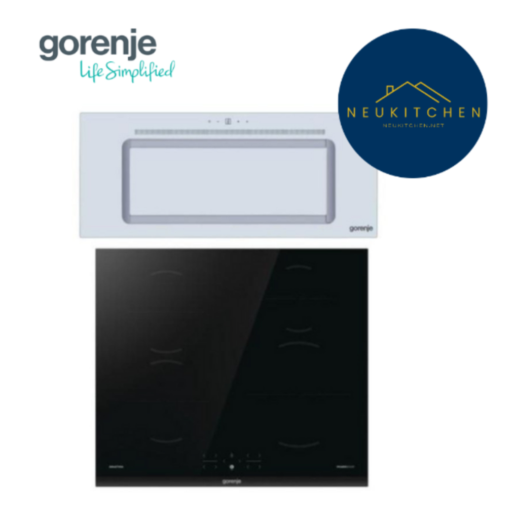Gorenje ชุดเซ็ต เครื่องดูดควัน WHU52-TH + เตาอินดักชั่น GI6401BC (WHU52-TH+GI6401BC)