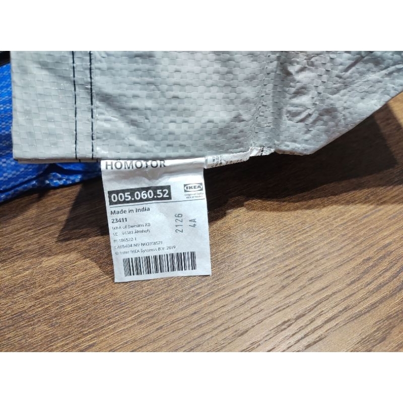 ถุงหิ้ว/กระเป๋าหิ้ว IKEA 27x27 เซนติเมตร