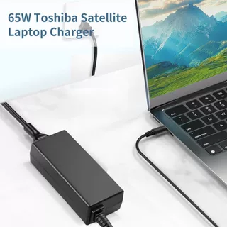 อะแดปเตอร์โน๊ตบุ๊ค TOSHIBA 19V3.42A(65W)หัวขนาด 5.5*2.5mm พร้อมสายไฟAC Laptop Power Notebook Adapter