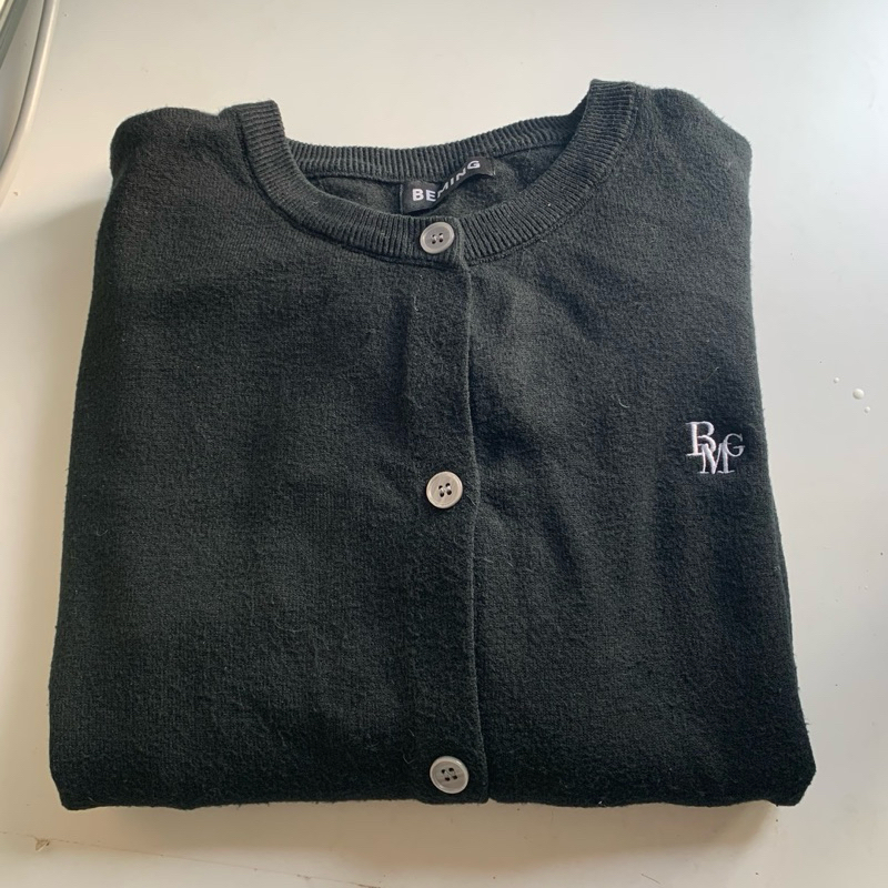 คาร์ดิแกนbeming สีดำ ไซส์L คอกลม
