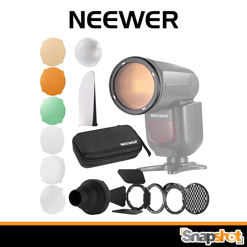 NEEWER CRM2 Magnetic Accessories Kit for Round Head Flash For Neewer Z2Pro, Z2, Z1