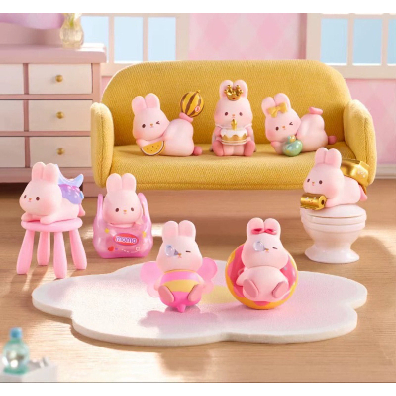 ✅พร้อมส่ง✅ Momo Rabbit Fun บีนจิ๋วกระต่ายน้อย