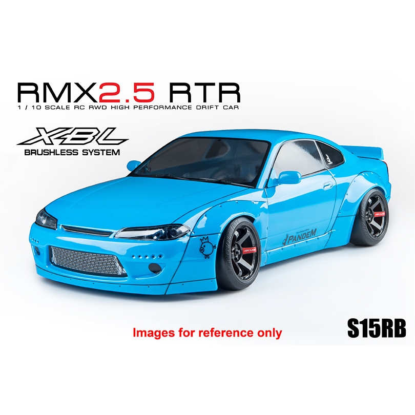 MST RMX 2.5 RTR S15RB (light blue) (Brushless) 533915LB รีโมทชุดไฟครบ (ขาดแบตเตอรี่และที่ชารจ์)