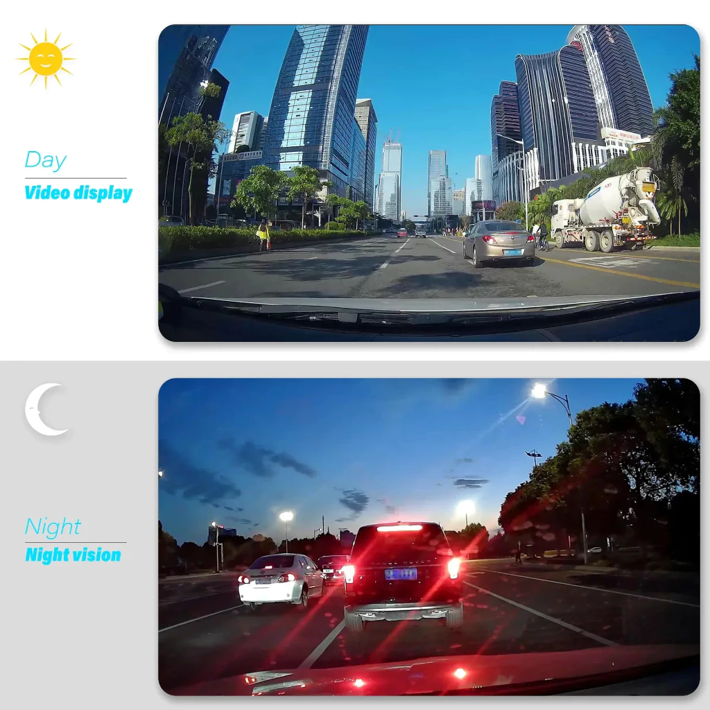 MOVATEK กล้องติดรถยนต์ WiFi Dash CAM 1080p ดูผ่าน App มุมกว้าง 160องศา กล้องันทึกวิดีโอ DVR dashcam thumbnail 5