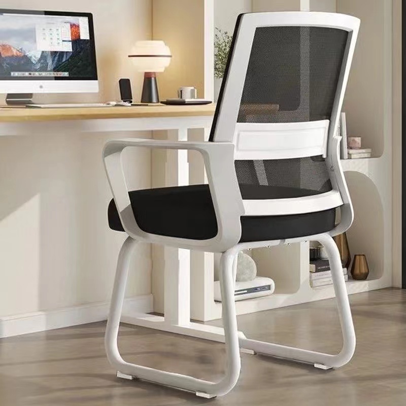 ก้าอี้ เก้าอี้สำนักงาน เก้าอี้ทำงาน มีขาตั้งเป็นเหล็ก คุณภาพดี Office Chair
