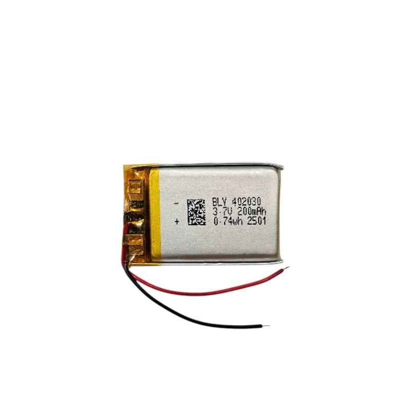 402030 3.7v 200mAh Battery แบตเตอรี่ แบตกล้องติดรถยนต์ MP3 MP4 GPS DIY แบตลำโพง แบตนาฬิกา