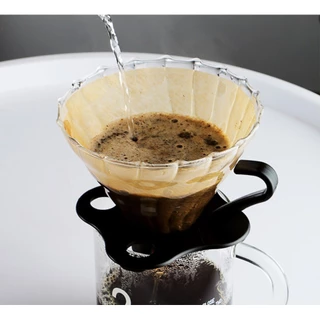 MocooSS ดริปเปอร์ V60 วัสดุแก้ว แท้จากญี่ปุ่น 1-2 ถ้วย/2-4ถ้วย Glass Dripper