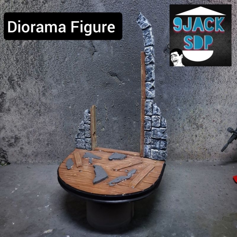 Diorama Figure model resin ฉากจำลอง ฐานวางโมเดล gundam gunpla SHF saint saiya