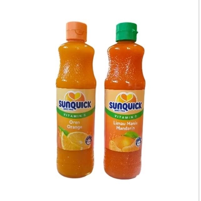 น้ำส้มซันควิก sunquick 700ml รสส้ม/รสส้มแมนดาริน
