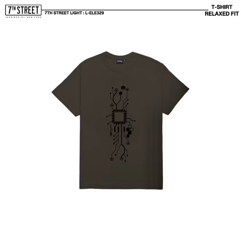 7th Street ( เซเว่นสตรีท ) เสื้อยืด รุ่น L-ELE329  7th Street Light Collection.