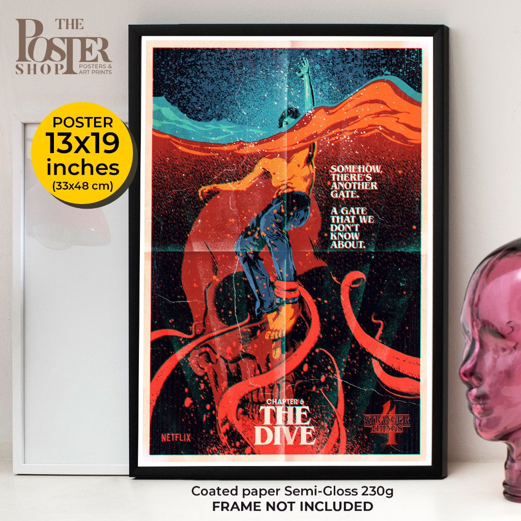 Stranger Things Posters SET2 สเตรนเจอร์ ธิงส์ โปสเตอร์ เซต2 ราคา ถูกที่สุด ดีลบีเคเค แกลเลอรีภาพที่ 5