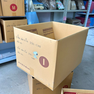 กล่องใบใหญ่สุด เบอร์i 45x55x40cm. กล่องหนา บ้านแมว