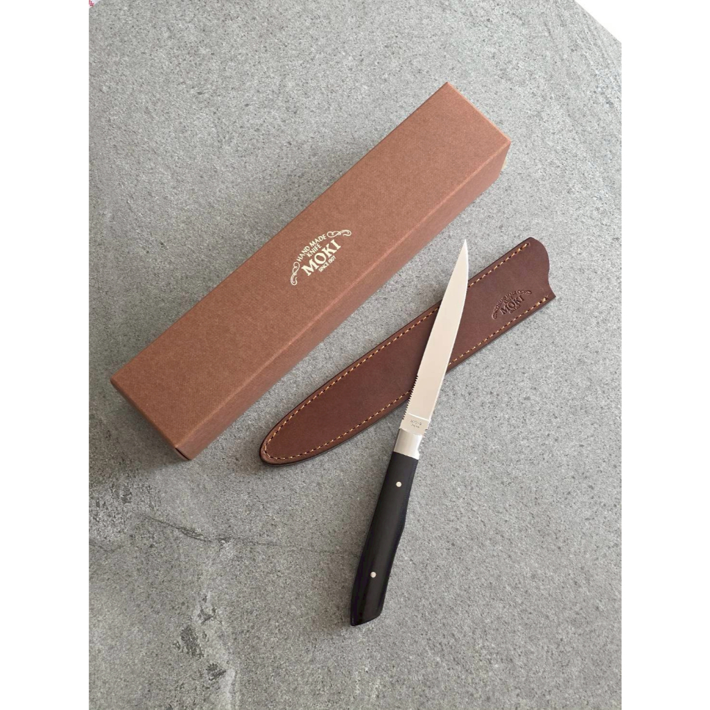 HO103 MOKI Steak Knife 100 mm. (มีดสเต็ก)