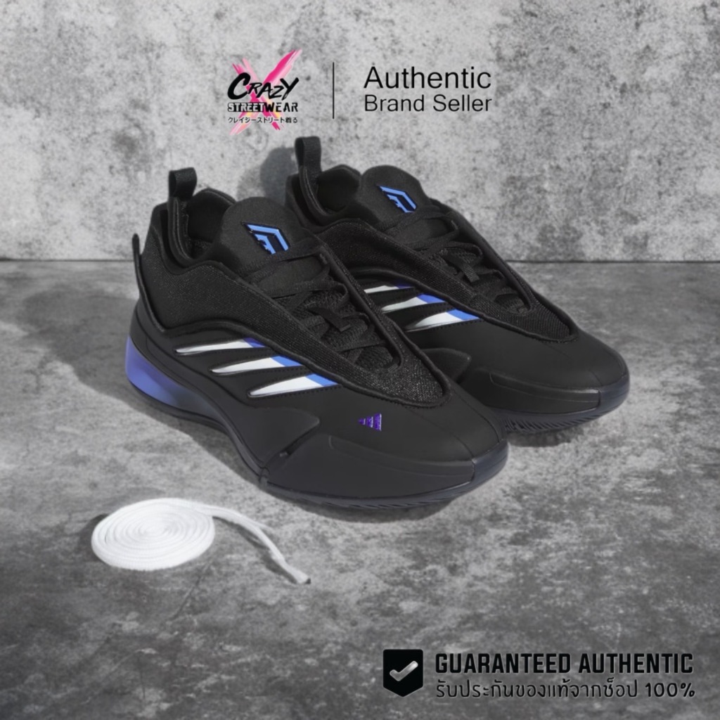 รองเท้าบาส Adidas Dame 9 'Cobalt Blue' ของแท้ 100% JI1938 ลิขสิทธิ์แท้ Adidas รองเท้า Basketball