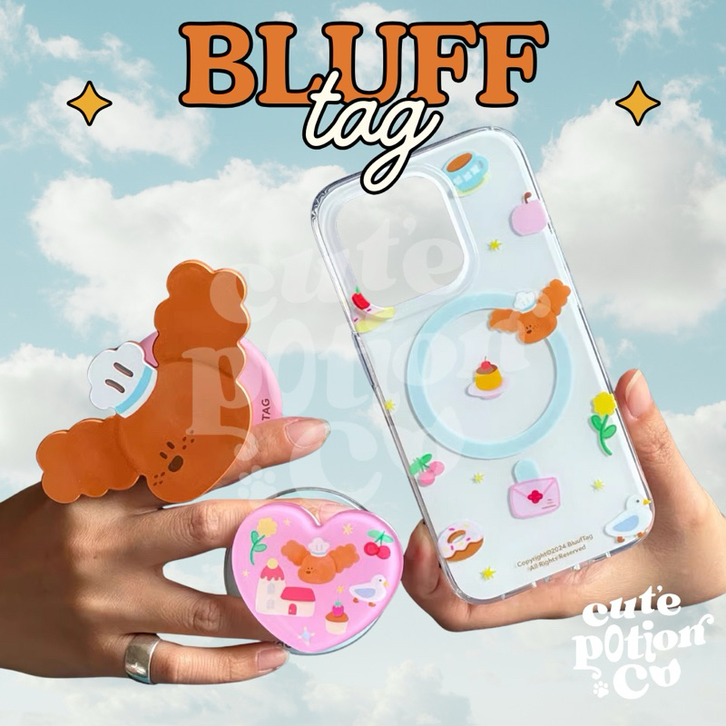 (PRE-ORDER) BLUFF TAG PUPPIE IPHONE CASE&GRIPTOK