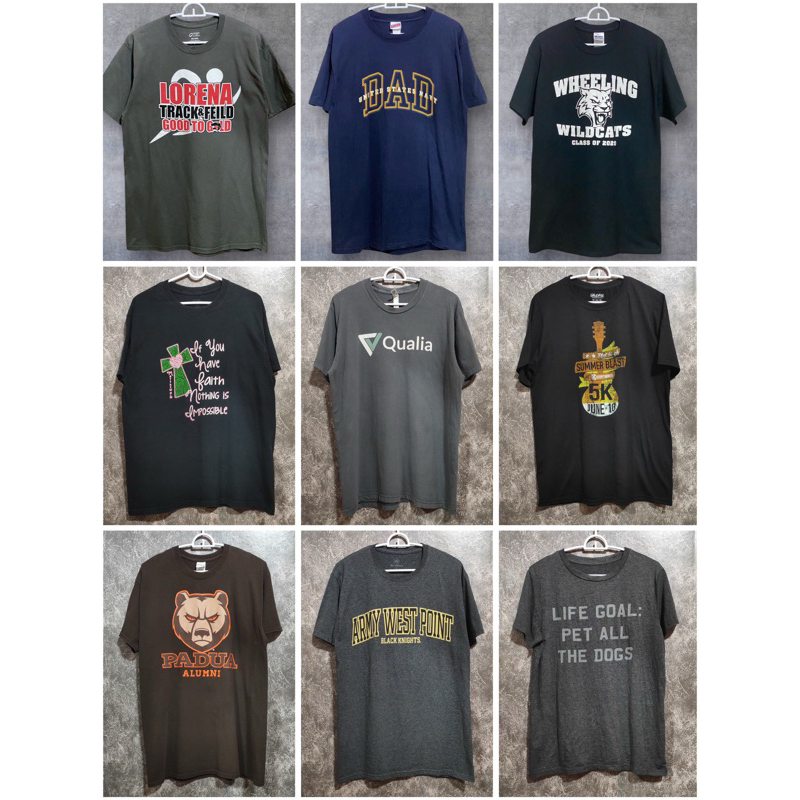 เสื้อยืดผู้ชายมือสองUSA  Size  M อก 38-40