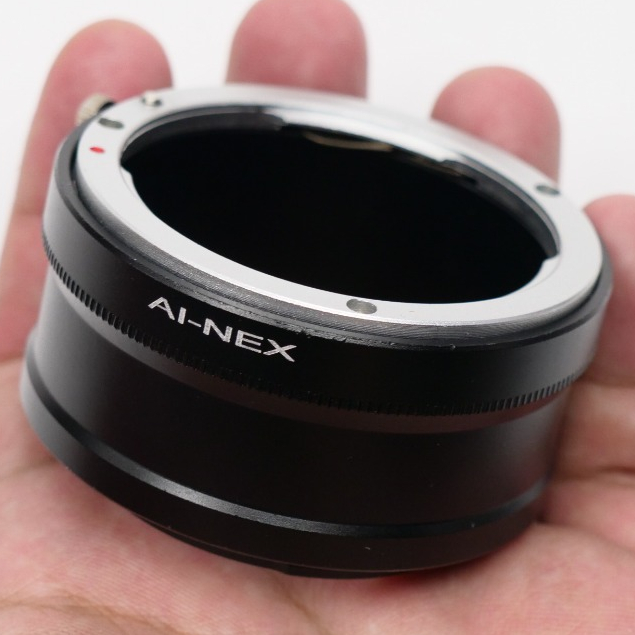 NIKON F to Sony E mount (NEX) Lens Adapter  สำหรับ Sony Mirorless ทุกรุ่น A7iii A6xxx ZV E10 FX3 FX30 พร้อมส่ง BX09-3