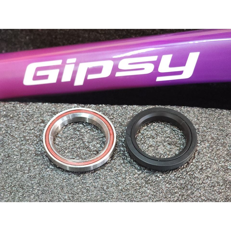 ลูกปืนคอหนืด Gipsy  สำหรับเฟรม PAPA และเฟรมคาร์บอน ขนาดถ้วยคอ 41.8mm บูทคอหนืด คอหนืด