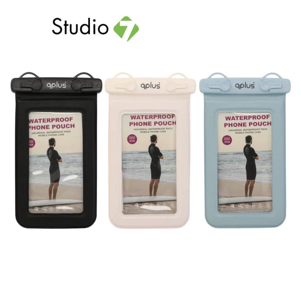 ซองกันน้ำ QPLUS Waterproof Phone Pouch by Studio7