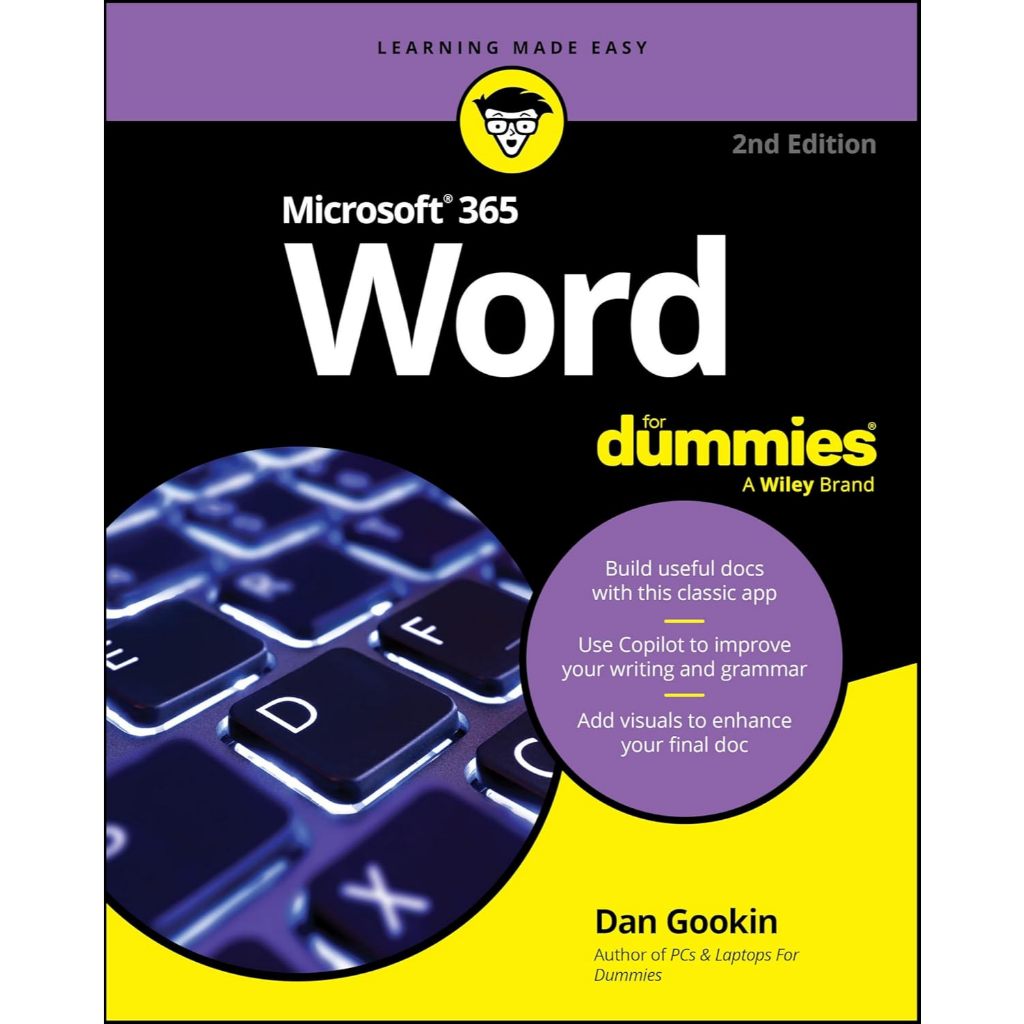 Chulabook|c321|หนังสือ|MICROSOFT 365 WORD FOR DUMMIES (ภาษาอังกฤษ) 9781394295449