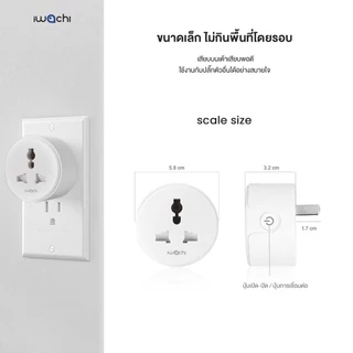 ปลั๊กไวไฟ Smart Socket สมาร์ทปลั๊กไฟ 10A/2300W ปลั๊กไฟ wifi การควบคุมระยะไกล สั่งงานด้วยเสียง
