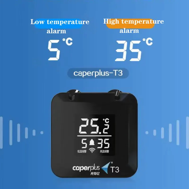 CAPERPLUS T3 THERMOMETER temp เครื่องวัดอุณหภูมิตู้ปลา ตู้ไม้น้ำ ตู้ทะเล วัดอุณหภูมิน้ำ เทอร์โมมิเตอร์ ตู้ปลา aquarium - รูปที่ 2