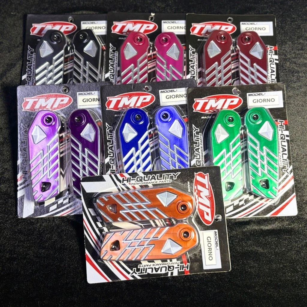 พักเท้าหลัง TMP สำหรับ Giorno | อะไหล่แต่งมอเตอร์ไซค์ 7 สีสวย