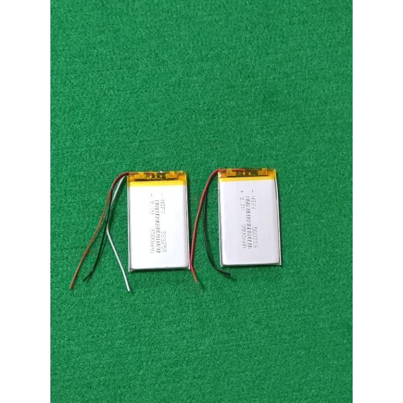 แบตเตอรี่3.7v 3500mah มี2แบบไห้เลือก 503759