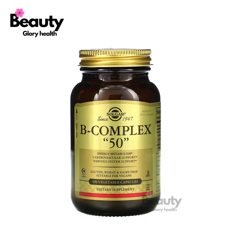 Solgar, B-Complex "50", 100 Vegetable Capsules