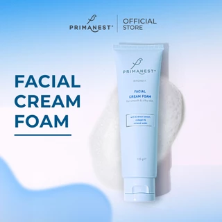 [แพ็คคู่] PrimaNest Birdnest Facial Cream Foam 120 g พรีมาเนสท์ เฟเชี่ยล ครีม โฟม