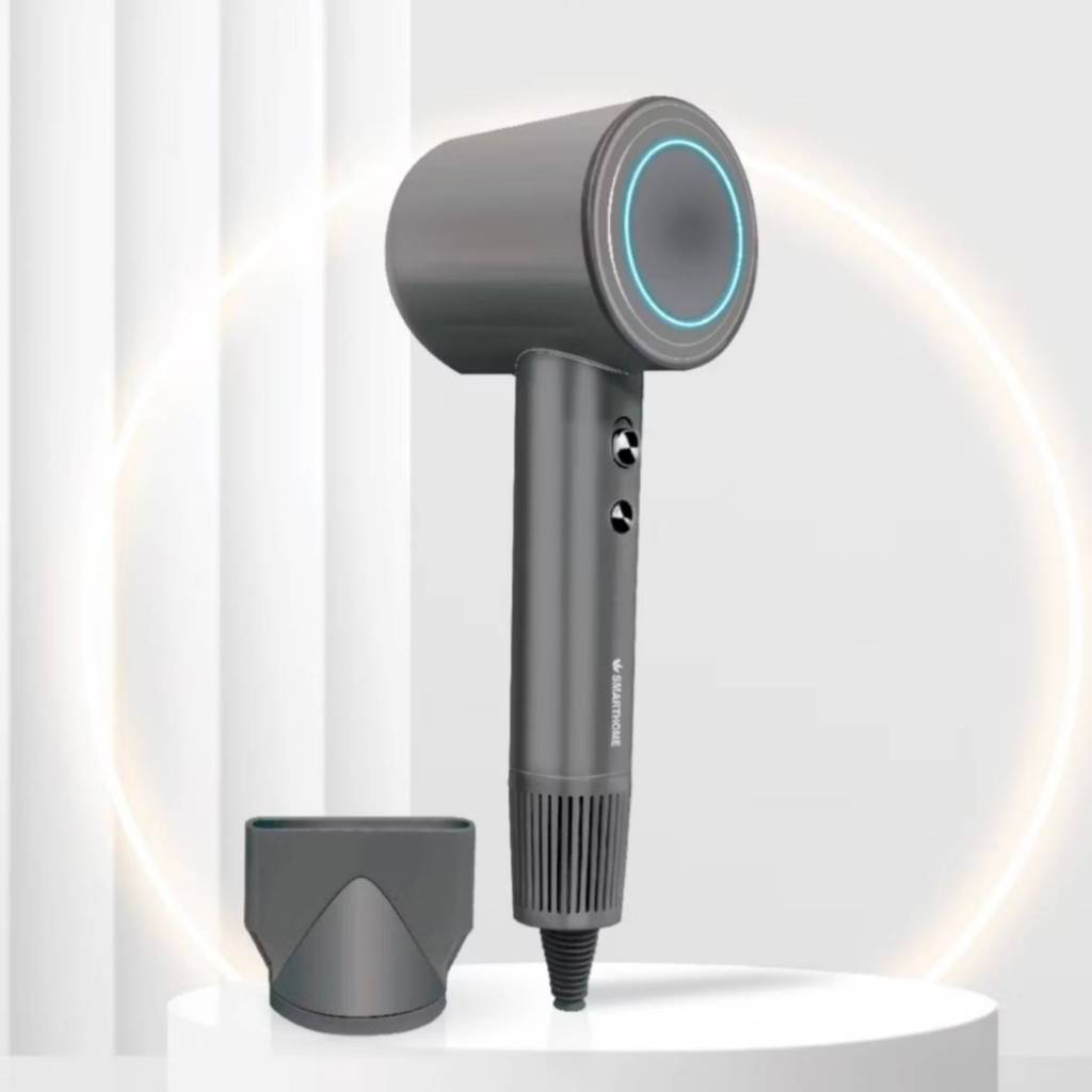 SMARTHOME Hair Dryer 1600วัตต์ ไดร์เป่าผม ไดร์เป่าผมความแรงสูง มีไอออนลบ ลดผมชี้ฟู แห้งเร็ว รุ่น SHD