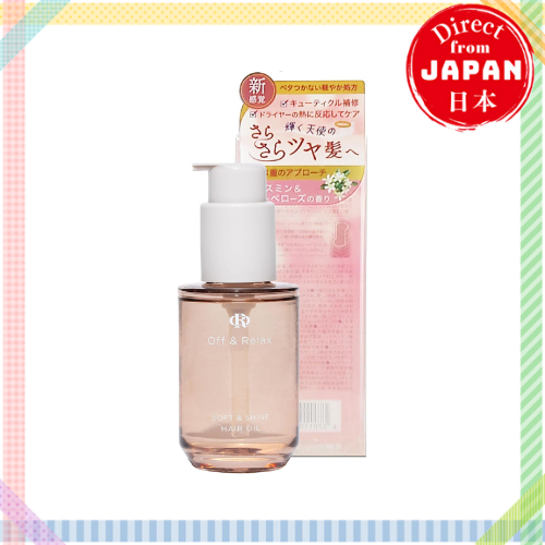 Off&Relax OR Soft & Shine Hair Oil 50ml Jasmine & Tuberose Scent [Direct from Japan]