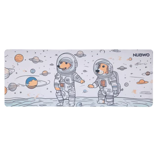 แผ่นรองเมาส์ แบบสั้น-แบบยาว Nubwo Mouse Pad NP-643 NP-021 สามารถวางคีบอร์ดและเมาส์พร้อมกันได้