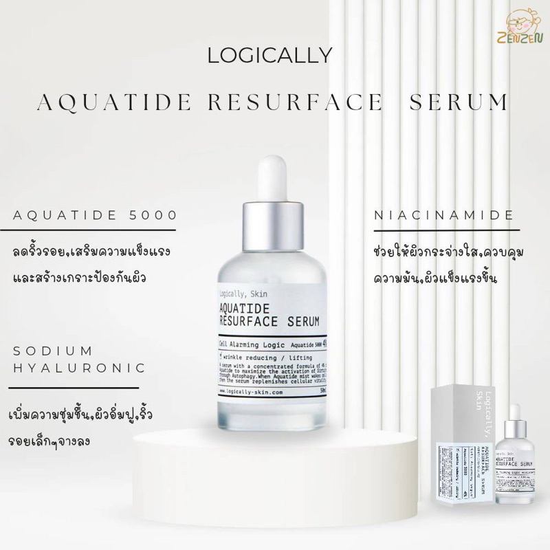 Logically Skin Aquatide Resurface Serum 50 Ml.