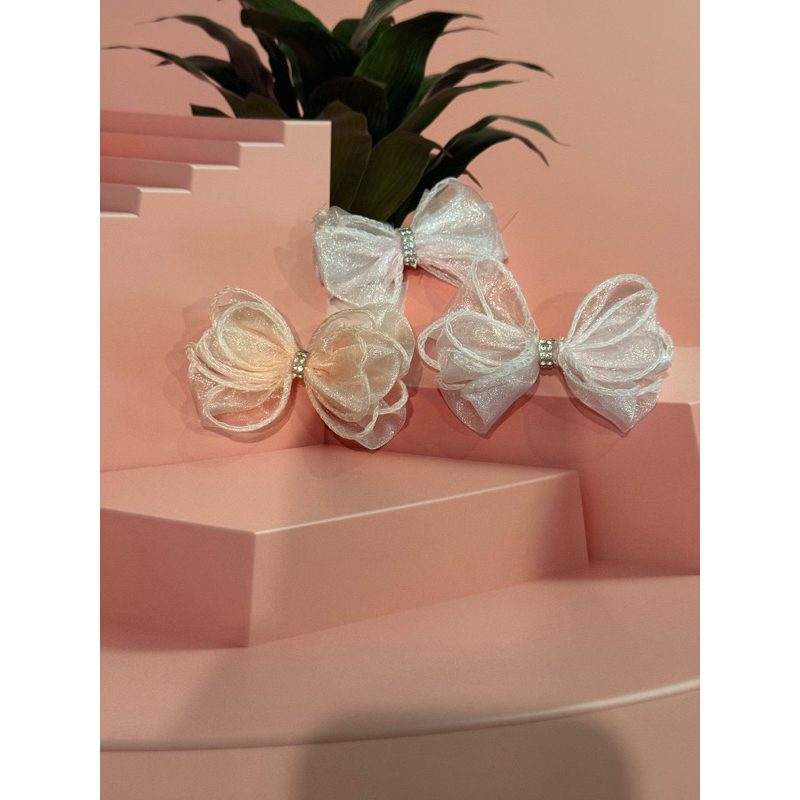 โบว์ติดผมน้องหมาhandmade