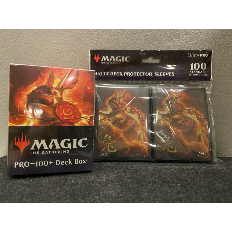 [MTG] APAC Rabbit Deck Box & APAC Rabbit Sleeve (100 CT.) ของแท้ Magic The Gathering