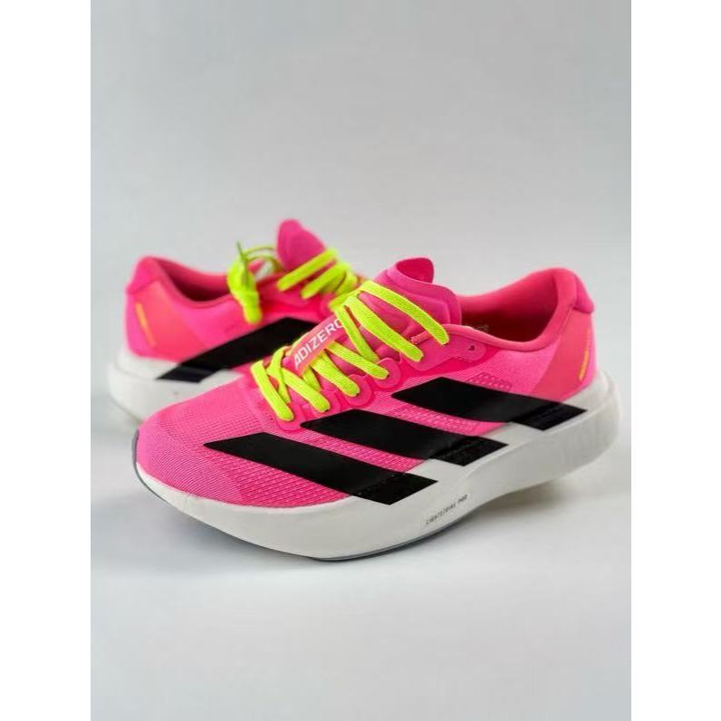 Ad Adizero Evo SL รองเท้าวิ่งมืออาชีพที่ทนทานต่อการสึกหรอและดูดซับแรงกระแทก JS4455GJ