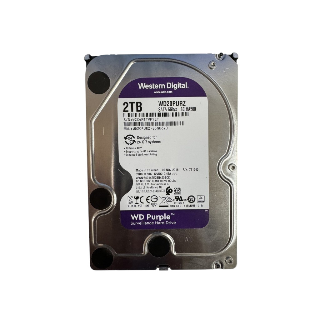 (ฮาร์ดดิสก์)​ Harddisk​ 2TB 3TB 4TB 6TB 8TB 10TB​ (มือสอง)​