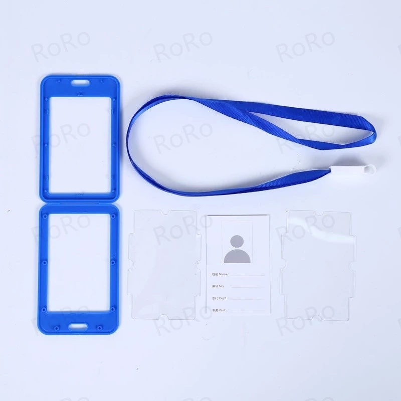 ที่ใส่บัตรพนักงานแนวตั้งและแนวนอนพร้อมสายห้อยคอ thumbnail 10
