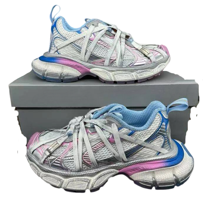 Balenciaga 3XL Extreme Lace Series Retro casual running shoes Unisex 1047